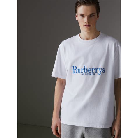 burberry reissued cotton t-shirt|Burberry Reissued Cotton T.